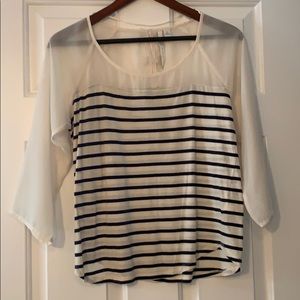 Lauren Conrad striped shirt